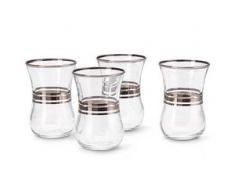 4 Teegläser