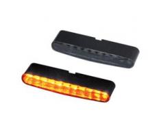 Highsider LED Einbaublinkerpaar Stripe getöntes Glas