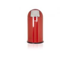 Wesco Abfallbehälter Pushboy 50 Liter, rot