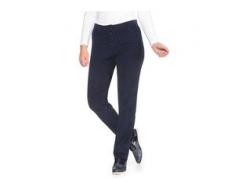 Cordhose mit sichtbarer Knopfleiste, Marine