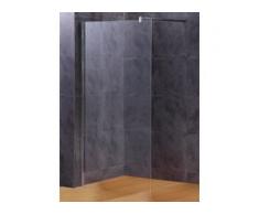 XIMAX Walk-In Dusche ESG Klarglas 8 mm Duschfixteil Trennwand 120x190 cm