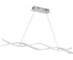 Eglo Leuchten Led Pendelleuchte Lasana 2 chrom, weiß