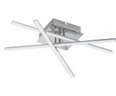 Eglo Leuchten Led Deckenleuchte Lasana 1 chrom, weiß