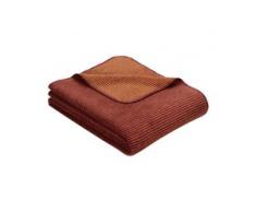 Ibena Jacquard Decke Helsinki 150x200 cm, rotbrauncm -caramel,
