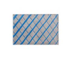 JOOP Badteppich Diamond 70x120 cm, ocean, blau,grau