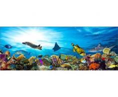 Deco-Glas Bild - Aquarium 80 x 30 cm