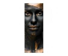 Deco-Glas Bild - Goldene Frau 80 x 30 cm
