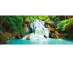 Deco-Glas Bild - Wasserfall 125 x 50 cm