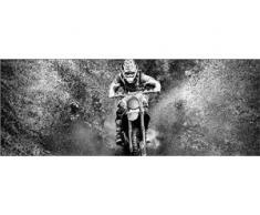 Deco-Glas Bild - Motocross 80 x 30 cm
