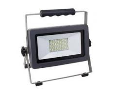 REV Ritter LED Fluter, Flare auf Ständer 50 W, silber-anthrazit
