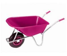 pro-bau-tec Gartenschubkarre 100 l, Tragkraft 120 kg