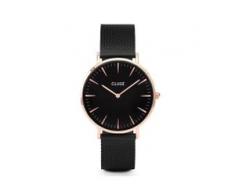 CLUSE Cluse Damen-Uhren Analog Quarz Schwarz/Rosé Schwarz/Rosé 32011681