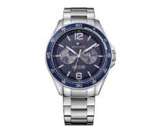 Tommy Hilfiger Tommy Hilfiger Herren-Uhren Analog Quarz One Size Edelstahl 87225241
