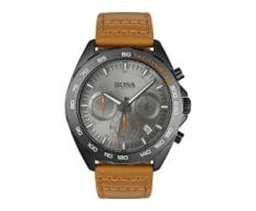 Hugo Boss Boss Herren-Uhren Analog Quarz Braun Braun Leder 32000832