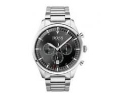Hugo Boss Boss Herren-Uhren Analog Quarz Silber Silber Edelstahl 32010606