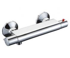 Chrom Thermostat Duscharmatur Denver Thermostatarmatur Wasserhahn Dusche - SCHÜTTE