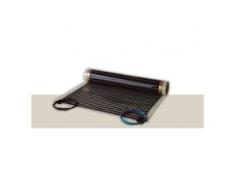Climapor - Elektro-Fussbodentemperierungsfolie fuer Parkett und Laminat 2,4 m², 0,6 m x 4 m, Aufbauhoehe 0,4 mm