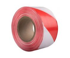 Bb-verpackungen Ohg - 72x Absperrband 75mm x 500m rot/weiß Signalband Warnband Flatterband