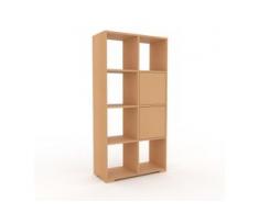 Aktenregal Buche - Flexibles Büroregal: Türen in Buche - Hochwertige Materialien - 79 x 158 x 35 cm, konfigurierbar