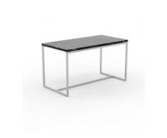 Beistelltisch Marmor, Schwarzer Marquina - Eleganter Nachttisch: Hochwertige Materialien, einzigartiges Design - 81 x 46 x...