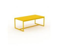Beistelltisch Gelb - Eleganter Nachttisch: Hochwertige Materialien, einzigartiges Design - 81 x 31 x 42 cm, Komplett anpassbar