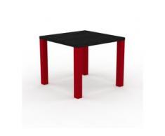 Designer Esstisch Massivholz Wenge, Holz - Individueller Designer-Massivholztisch: Einzigartiges Design - 90 x 76 x 90 cm,...