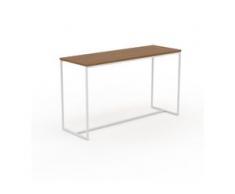Beistelltisch Eiche - Eleganter Nachttisch: Hochwertige Materialien, einzigartiges Design - 121 x 71 x 42 cm, Komplett...
