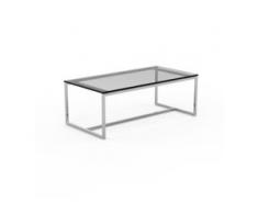 Beistelltisch Rauchglas klar - Eleganter Nachttisch: Hochwertige Materialien, einzigartiges Design - 81 x 31 x 42 cm,...