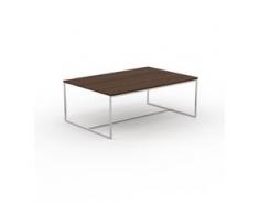 Beistelltisch Nussbaum - Eleganter Nachttisch: Hochwertige Materialien, einzigartiges Design - 121 x 46 x 81 cm, Komplett...