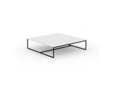 Beistelltisch Weiß - Eleganter Nachttisch: Hochwertige Materialien, einzigartiges Design - 121 x 31 x 121 cm, Komplett...