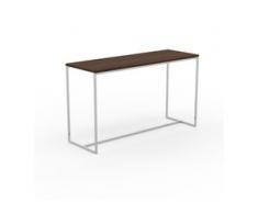 Beistelltisch Nussbaum - Eleganter Nachttisch: Hochwertige Materialien, einzigartiges Design - 121 x 71 x 42 cm, Komplett...