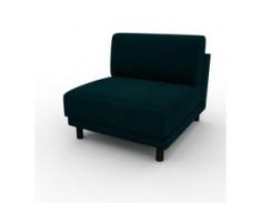 Relaxsessel Samt Petrolblau - Eleganter Relaxsessel: Hochwertige Qualität, einzigartiges Design - 80 x 75 x 98 cm,...