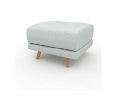 Polsterhocker Eisblau - Eleganter Polsterhocker: Hochwertige Qualität, einzigartiges Design - 60 x 42 x 60 cm, Individuell...