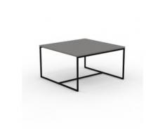 Beistelltisch Grau - Eleganter Nachttisch: Hochwertige Materialien, einzigartiges Design - 81 x 46 x 81 cm, Komplett anpassbar