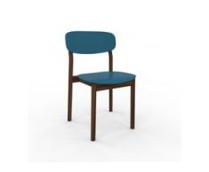 Esszimmerstuhl in Blau 52 x 82 x 49 cm einzigartiges Design, konfigurierbar