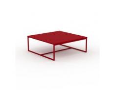 Beistelltisch Rot - Eleganter Nachttisch: Hochwertige Materialien, einzigartiges Design - 81 x 31 x 81 cm, Komplett anpassbar