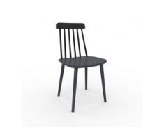 Esszimmerstuhl in Anthrazit 43 x 82 x 44 cm einzigartiges Design, konfigurierbar