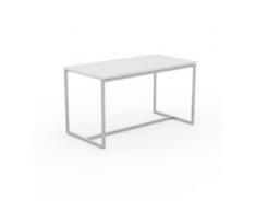 Beistelltisch Weiß - Eleganter Nachttisch: Hochwertige Materialien, einzigartiges Design - 81 x 46 x 42 cm, Komplett anpassbar