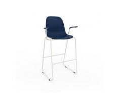 Barhocker in Nachtblau 49 x 112 x 62 cm einzigartiges Design, konfigurierbar