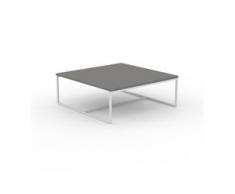 Beistelltisch Grau - Eleganter Nachttisch: Hochwertige Materialien, einzigartiges Design - 81 x 31 x 81 cm, Komplett anpassbar