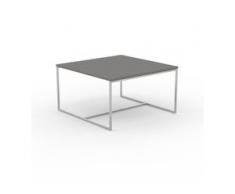 Beistelltisch Grau - Eleganter Nachttisch: Hochwertige Materialien, einzigartiges Design - 81 x 46 x 81 cm, Komplett anpassbar