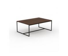 Beistelltisch Nussbaum - Eleganter Nachttisch: Hochwertige Materialien, einzigartiges Design - 121 x 46 x 81 cm, Komplett...
