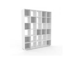 Regalsystem Weiß - Flexibles Regalsystem: Hochwertige Qualität, einzigartiges Design - 195 x 235 x 47 cm, Komplett anpassbar