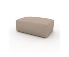 Polsterhocker Sandbeige - Eleganter Polsterhocker: Hochwertige Qualität, einzigartiges Design - 100 x 42 x 64 cm,...