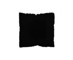 Kissen - Schwarz, 40x40cm - Samt, individuell konfigurierbar