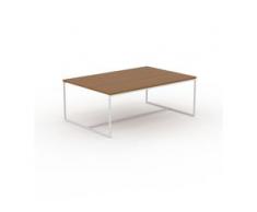 Beistelltisch Eiche - Eleganter Nachttisch: Hochwertige Materialien, einzigartiges Design - 121 x 46 x 81 cm, Komplett...