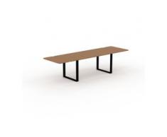 Designer Esstisch Massivholz Eiche, Holz - Individueller Designer-Massivholztisch: Einzigartiges Design - 300 x 75 x 90 cm,...