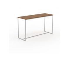 Beistelltisch Eiche - Eleganter Nachttisch: Hochwertige Materialien, einzigartiges Design - 121 x 71 x 42 cm, Komplett...