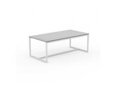 Beistelltisch Kristallglas satiniert - Eleganter Nachttisch: Hochwertige Materialien, einzigartiges Design - 81 x 31 x 42...