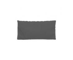 Kissen - Steingrau, 40x80cm - Webstoff, individuell konfigurierbar